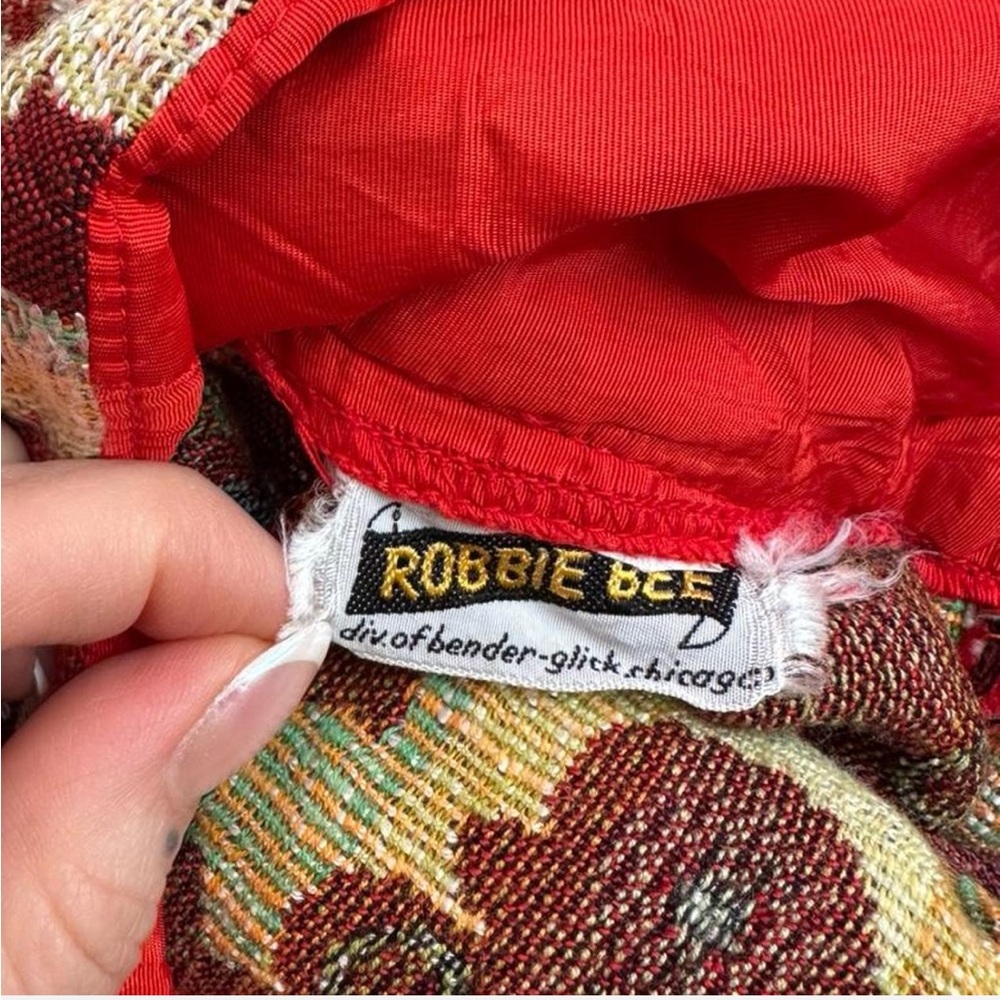 Vintage Robbie Bee patterned maxi skirt - Picture 4 of 6